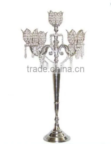 Gold Candelabra/wedding gold candelabra/Wedding table gold candelabra