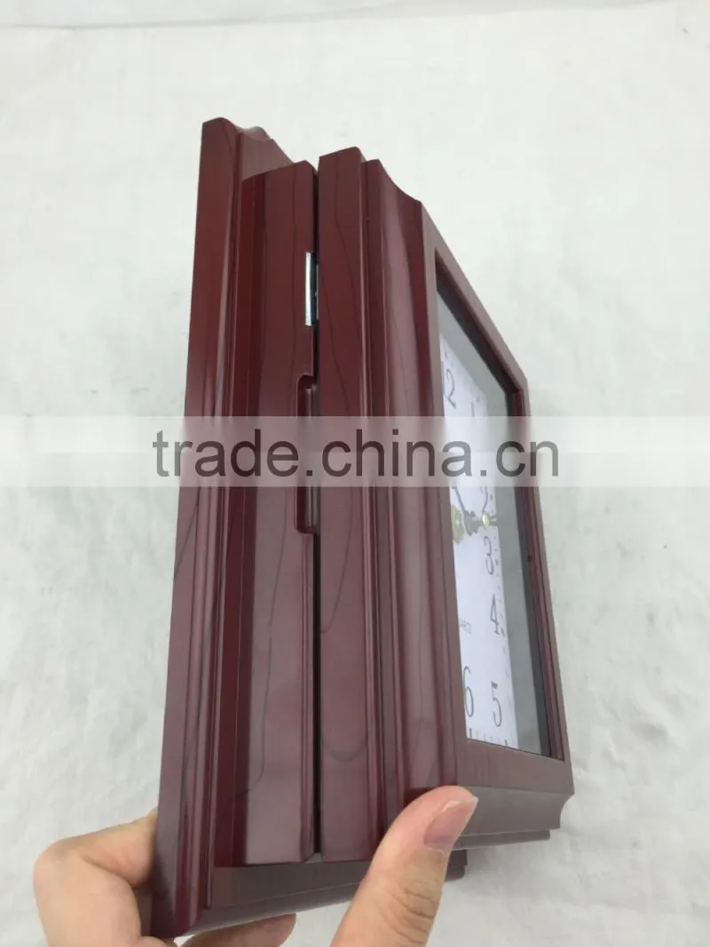 Wall clock with safe box for money/home clock/office clock