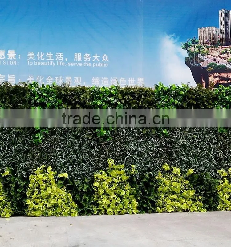 new design artificial plant wall for decoration