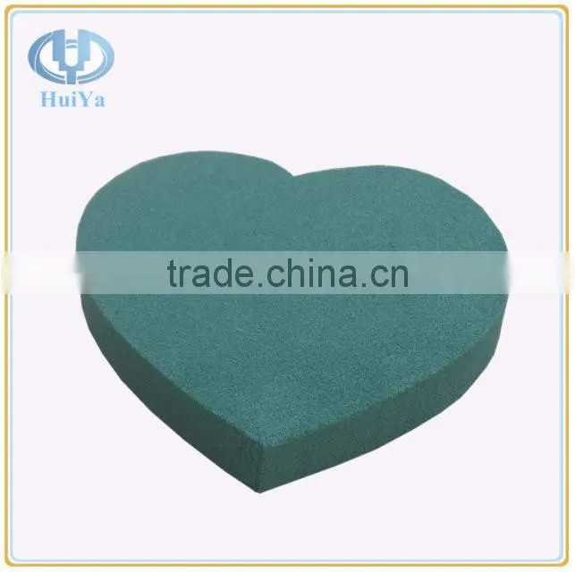 22*22*4cm heart shape flower box floral foam
