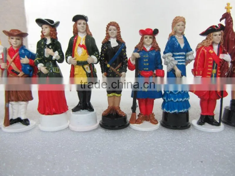 Novelty Terra Cotta Warriors theme chess sets manufacturer