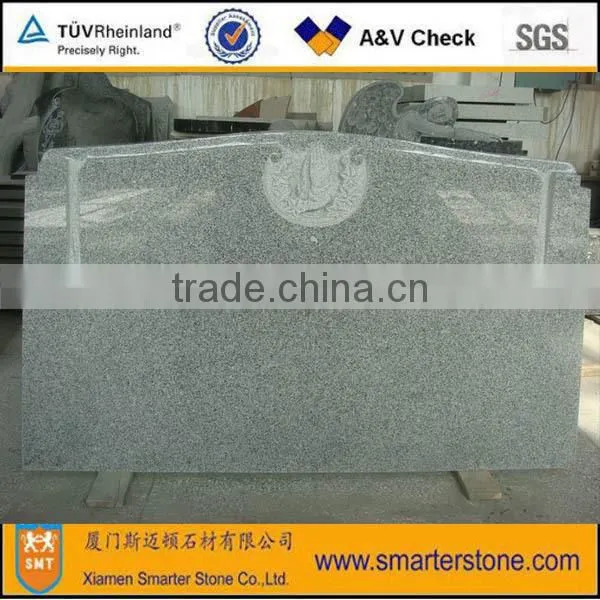 New Style Blank Tombstone Gravestone Granite Monument for Grave Decorations