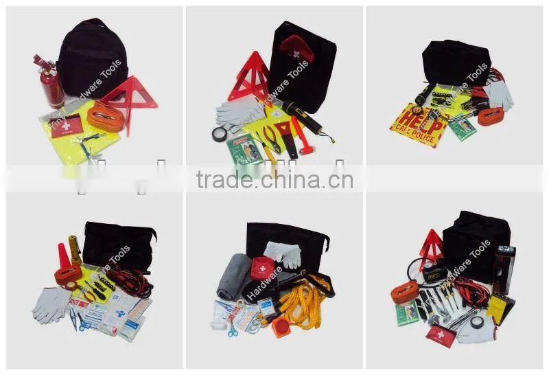 YYS12019 48-Pieces booster jumper auto emergency kit for car