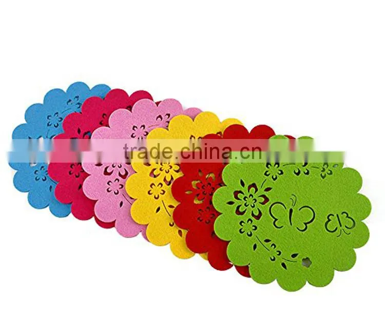 heat resistant felt coaster