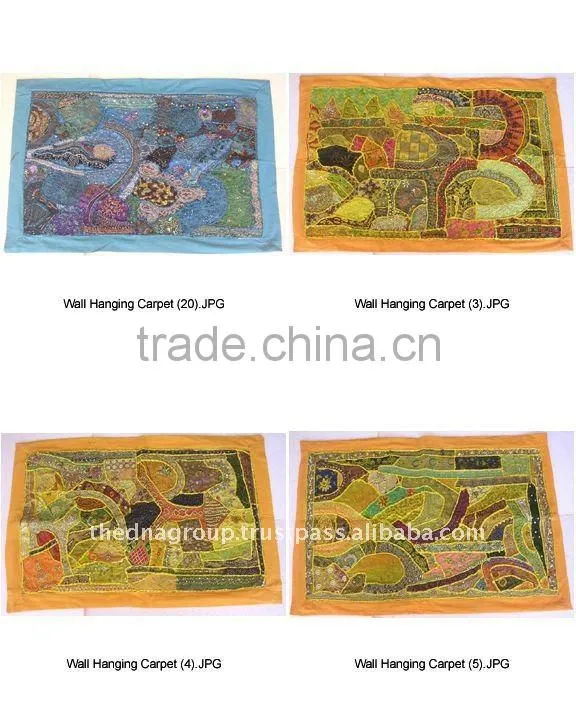 sewing patchwork wall hangings tapestry