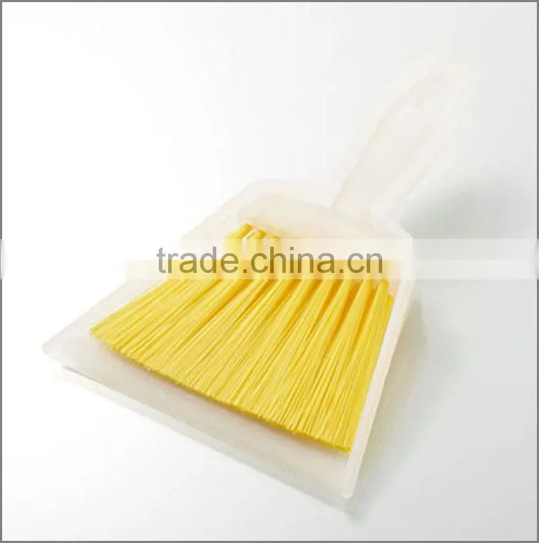 plastic mini dust pan and broom set cleaning brush DL7003