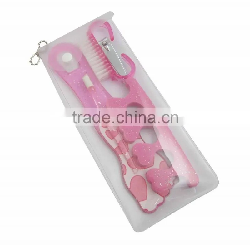 Hot-selling Transparent Pouch 5pcs Professional Pedicure Tools