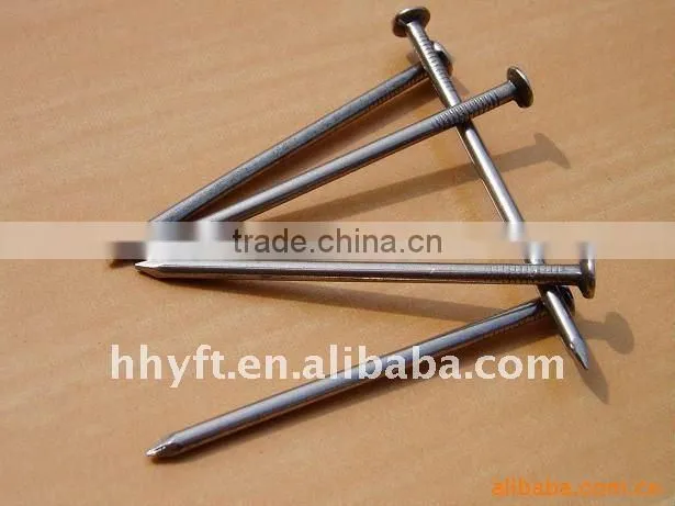 steel iron nails 1-1/2"& 1-1/4" with cap on hot sale