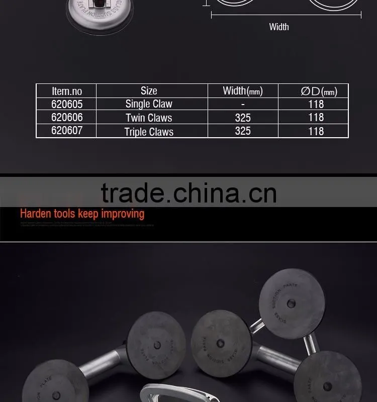 Professional Aluminum Alloy Twin Suction Lifter