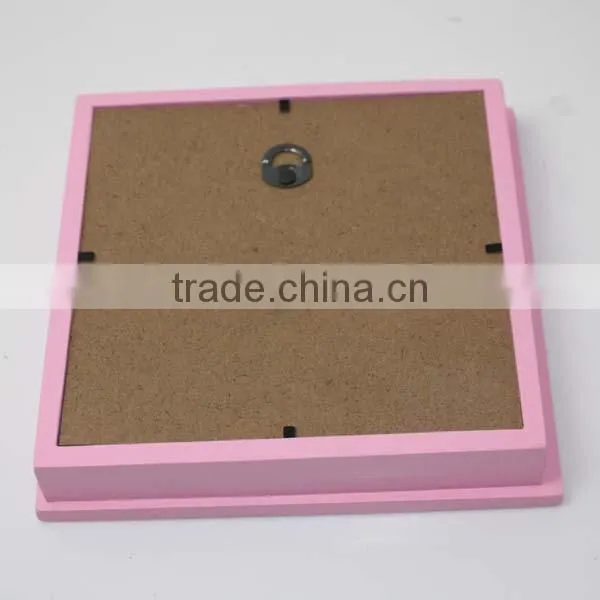 2016 hot sale baby wooden photo frame digital, most popular wooden photo frame digital W09A019