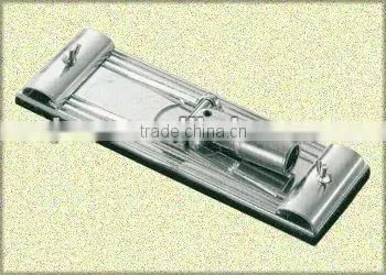 aluminium sanding plate with rotary handle connector