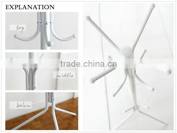 home furniture - standing metal adjustable coat hanger