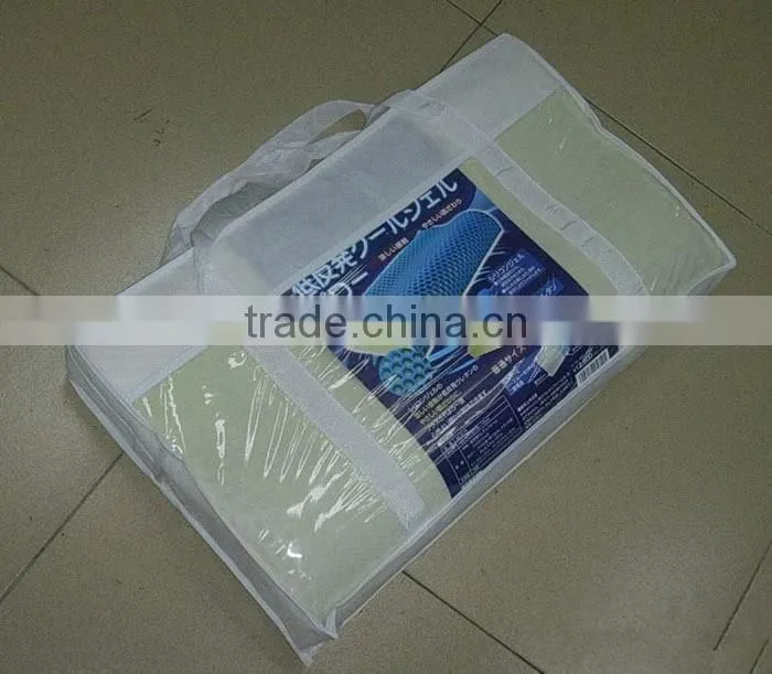 COMFORT MEMORY FOAM GEL BED PILLOW TRAVEL PILLOW