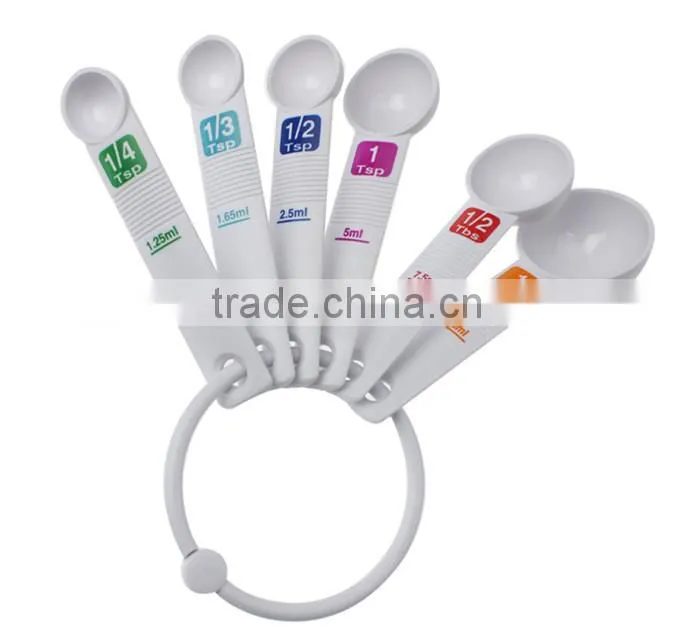 ZY-L1009 New design plastic measuring spoon set