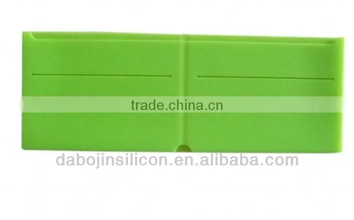 promotional silicone wallet silicone lady wallet