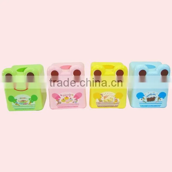 Plastic Home Mini Dustbin/Frog Shape Paper Towel Tube