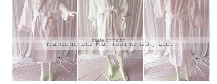 Women Men Bathrobe Winter Robe Loose Long Sleeves Coral Fleece Bathrobes Spa Shawl Unisex Pajama Nightdress Sleep Dress