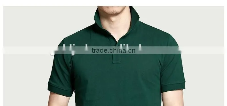 Custom 100% cotton promotional t-shirt blank polo t-shirt wholesale