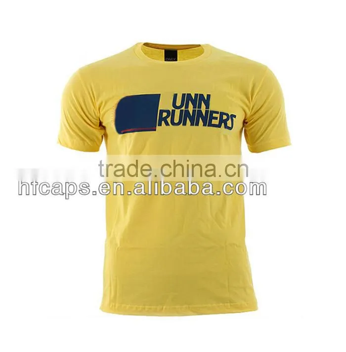 Men fashion 100% cotton plain eco-friendly custom t shirt printing
