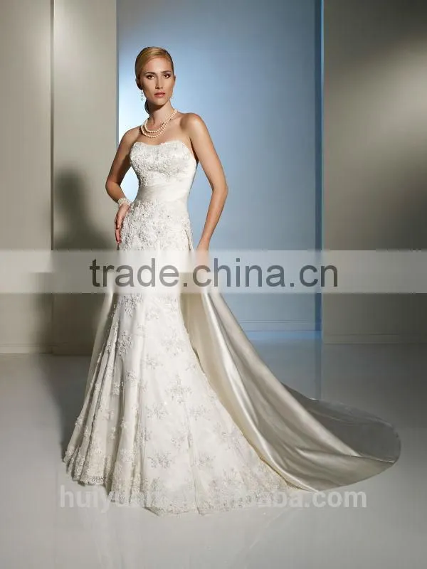 pink lace backless A-line crochet wedding dress