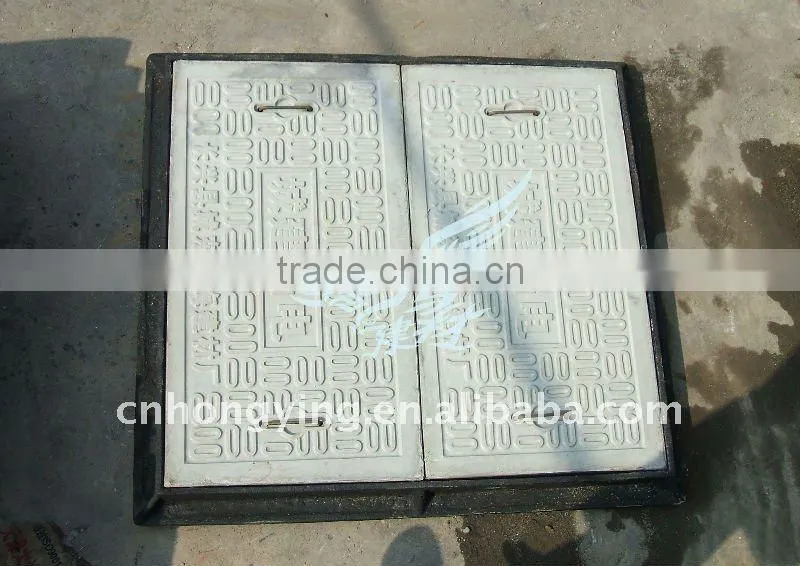 Electrical steel fiber 500x400x30 manhole cover