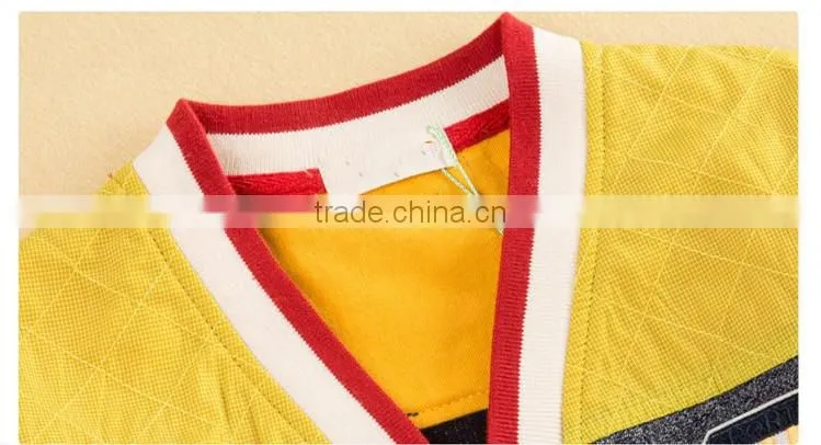 2016 children British style boy fall coat/ thin coat autumn cardigan fashion jacket with embroidered