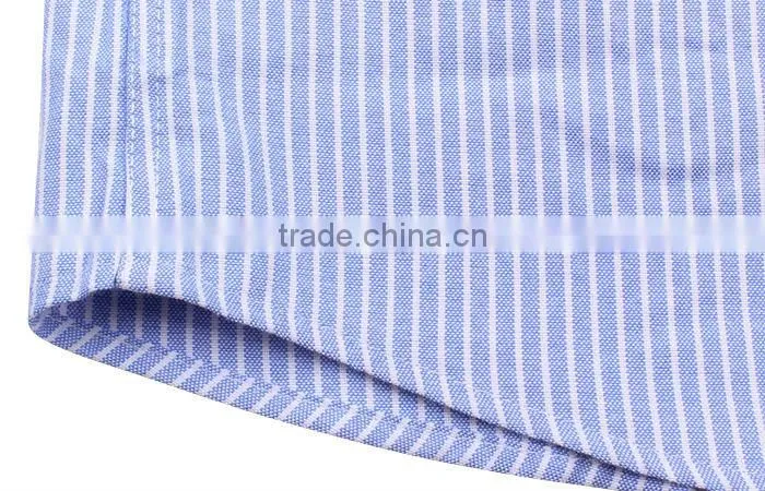 non-iron vertical striped oxford mens shirt