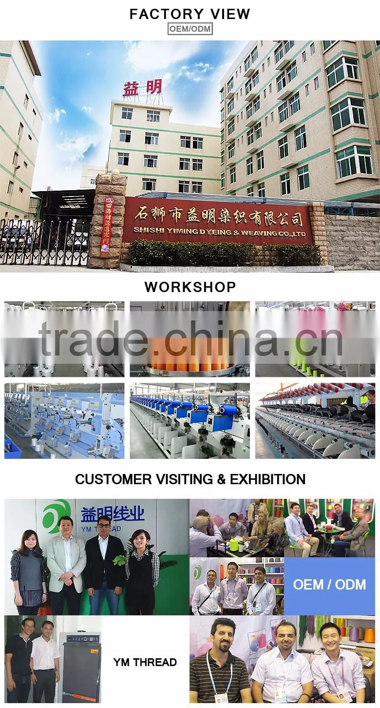 Manufacture Top Quality 40/2 Polyester Sewing Thread