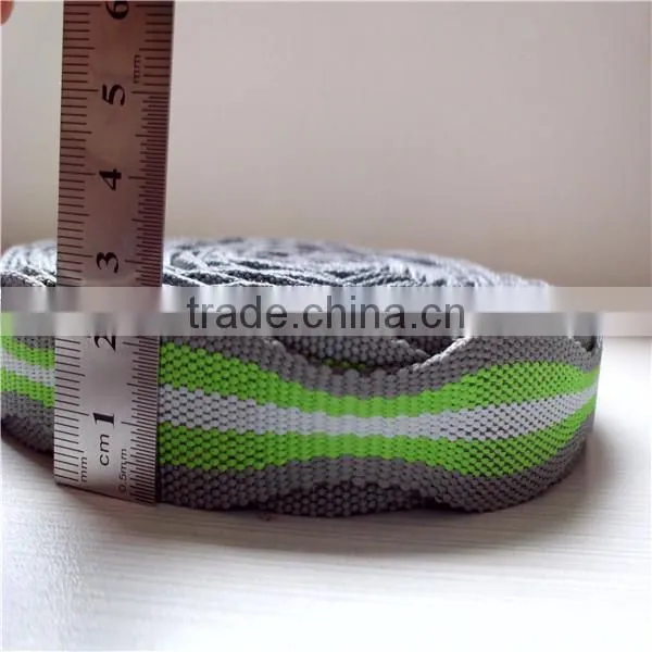 Jacquard wide and narrow webbing