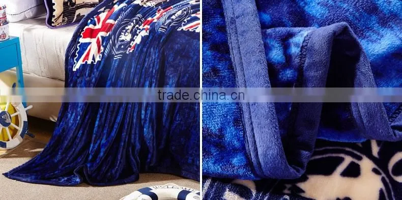 Union Jack Coral Fleece Blanket/Sheet