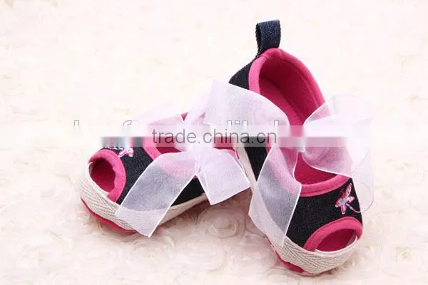 Pretty Bowknot Summer Baby Girl Princess Shoes