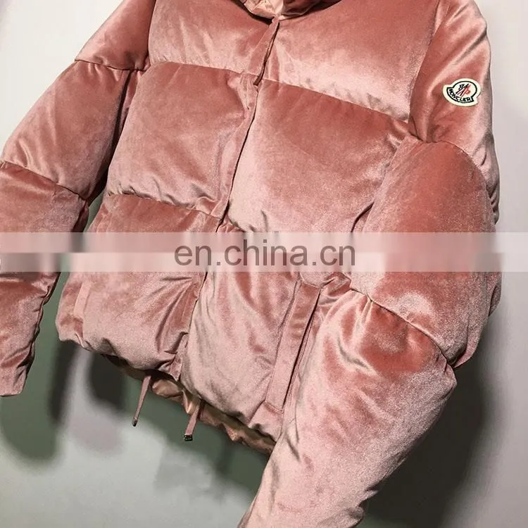 China Clothing Factory High Quality Duck Feather Lady Womens Winter Down Jacket