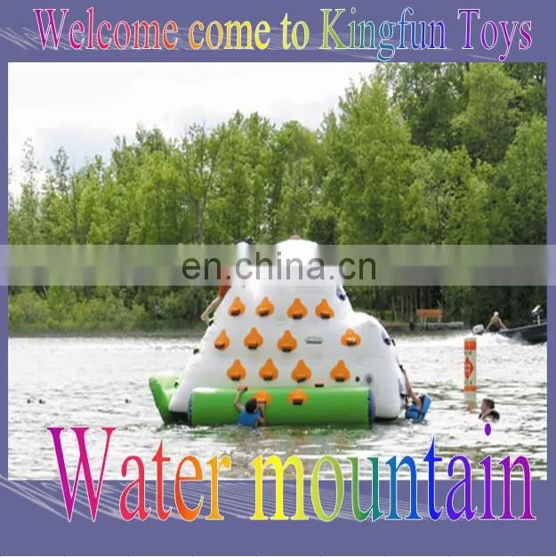 hot inflatable water park equipment, inflatable water iceburg