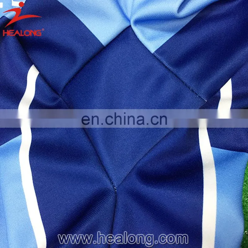 Healong Digital Print Low Price 5Xl Rugby Shirts