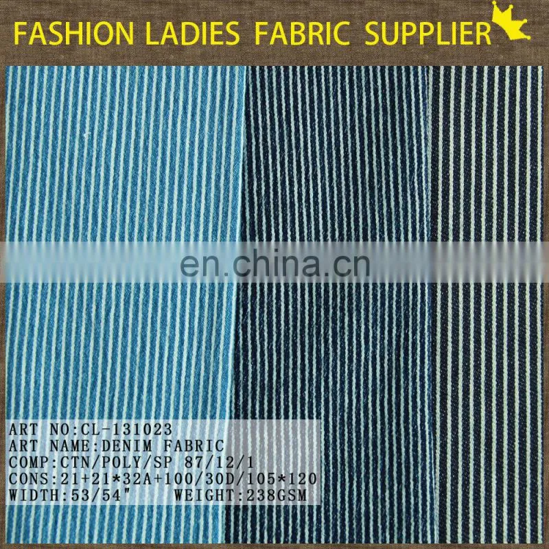 popular design jacket design fashion denim dress fabric good strench denim fabric