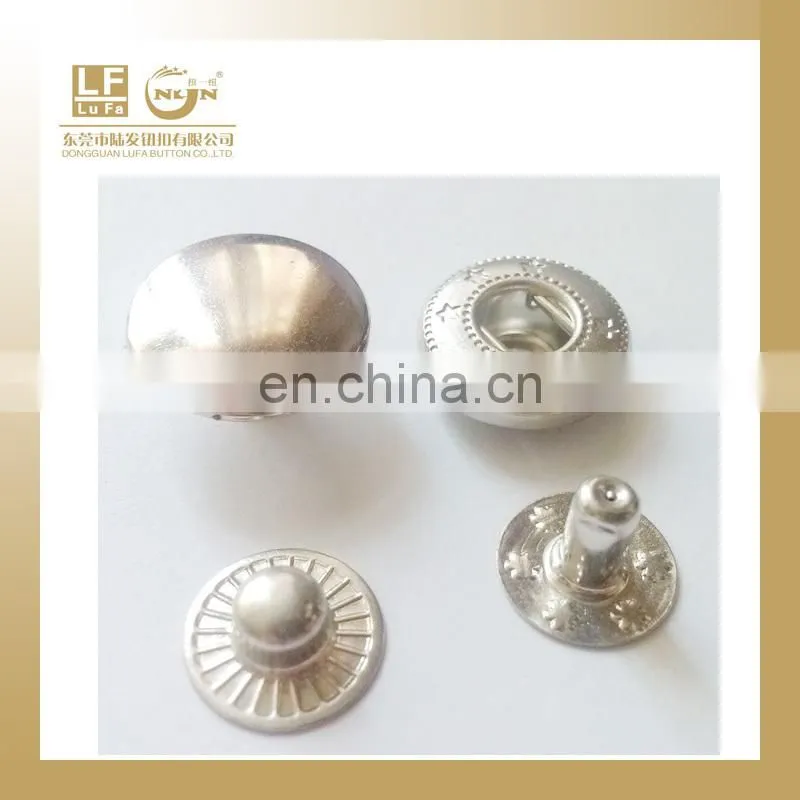 metal button for Leather Jackets