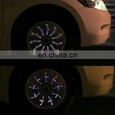 Flash Car LED Wheel Lights, Solar Energy LED Light, LED Wheel Work Light