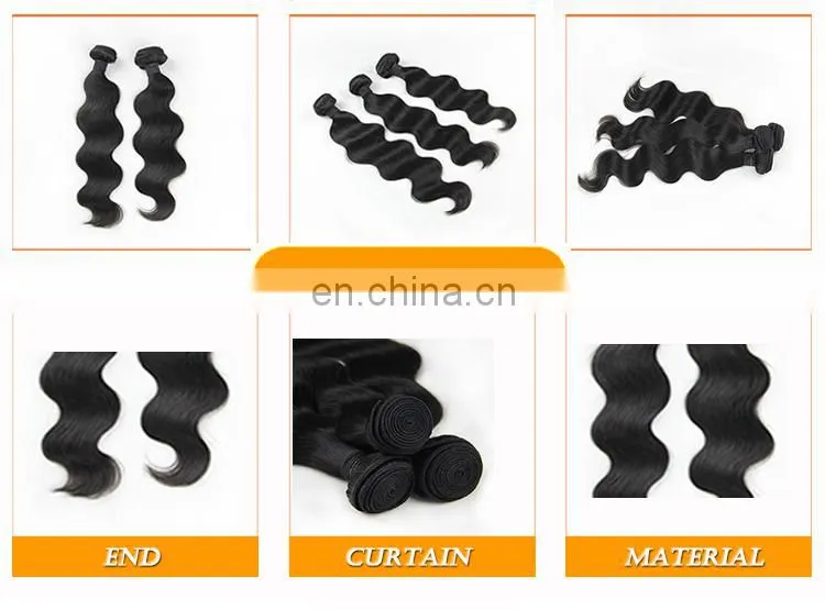 Youth Beauty Hair best saling brazilian virgin human hair weaving in body wave 8A grade raw unprocessed hair