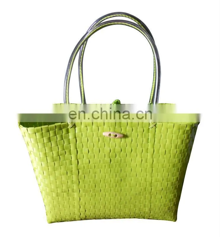 Plastic hand woven Shopping bag