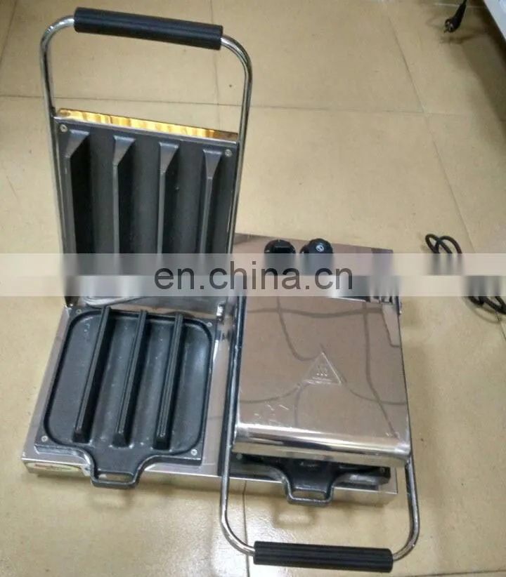 Commerical Industrial 6 8 Slice Grill Breakfast Ice Cream Sandwich Waffle Baker Maker Machine