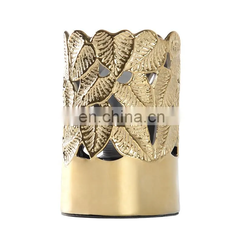 New design of flower ceramic table lamp for indoor room