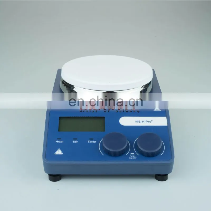 MS-H-ProT LCD Magnetic Stirrer Hotplate Magnetic Stirrer With Heater