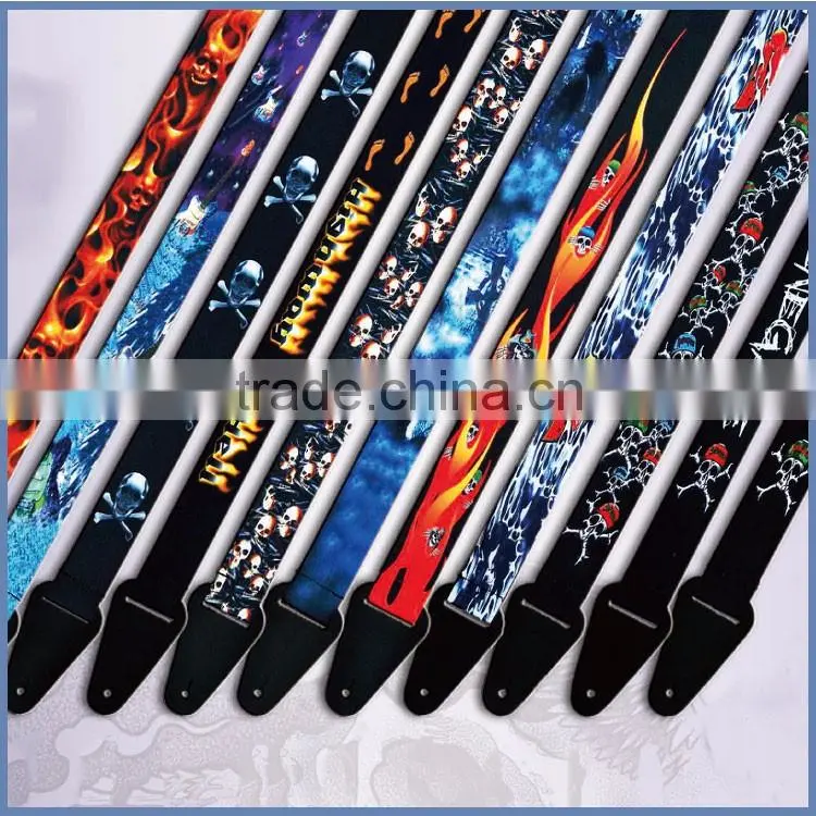 Beautiful acoustic classical guitar strap