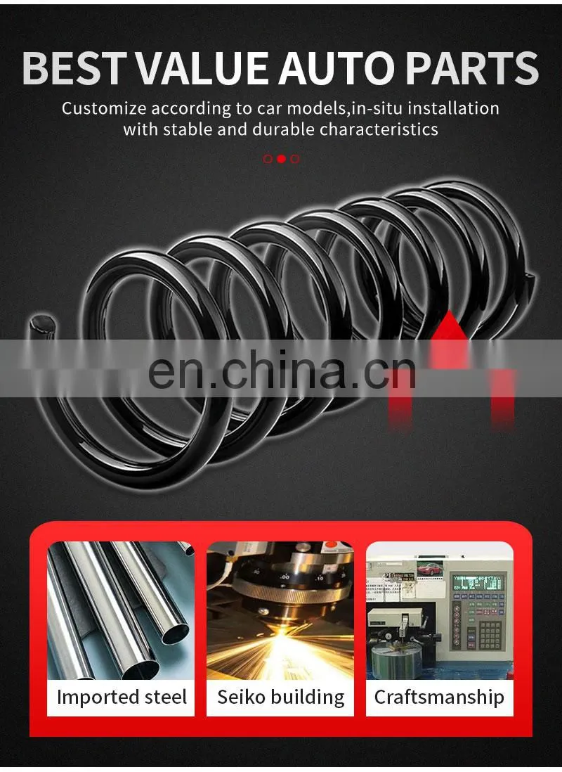 UGK High Quality Rear Suspension Parts Car Coil Spring Shock Absorber Springs For Hyundai NFSONATA 55350-3K000