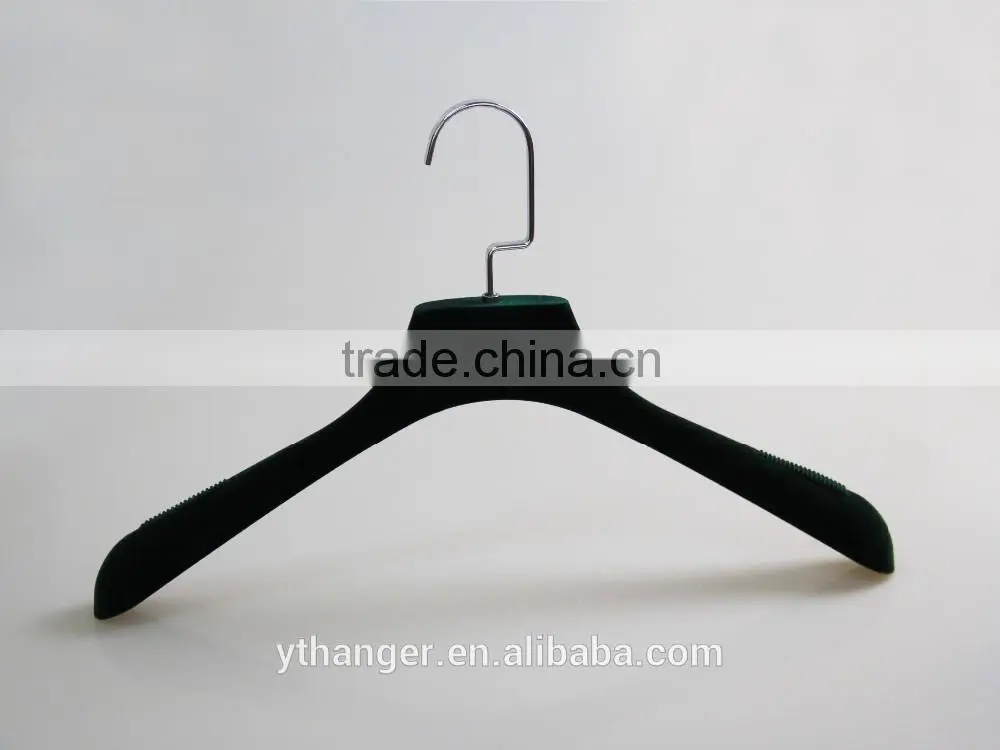 LYB-0429 high-end personalized velvet hanger for dress