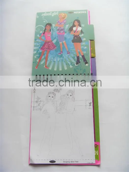 DIY PP template coloring book