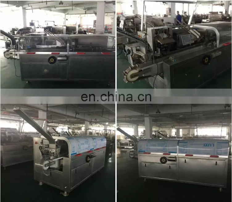 High class automatic vertical carton packing machine Vertical Automatic Round Bottle Small Box Packing Machine Cartoning Machine