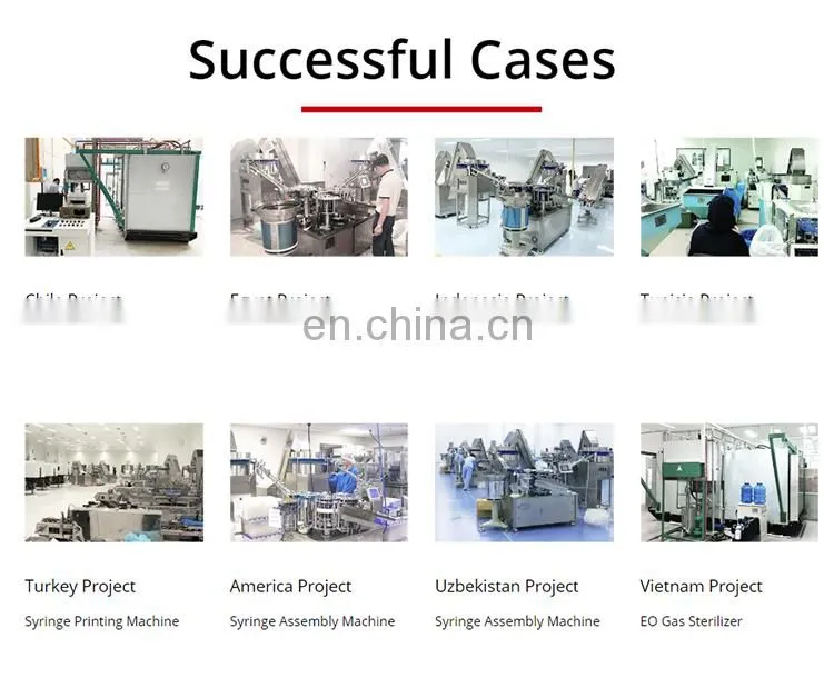 Automatic Soft Blister Packaging Machine for Disposable Syringe and Infusion Set Production Line