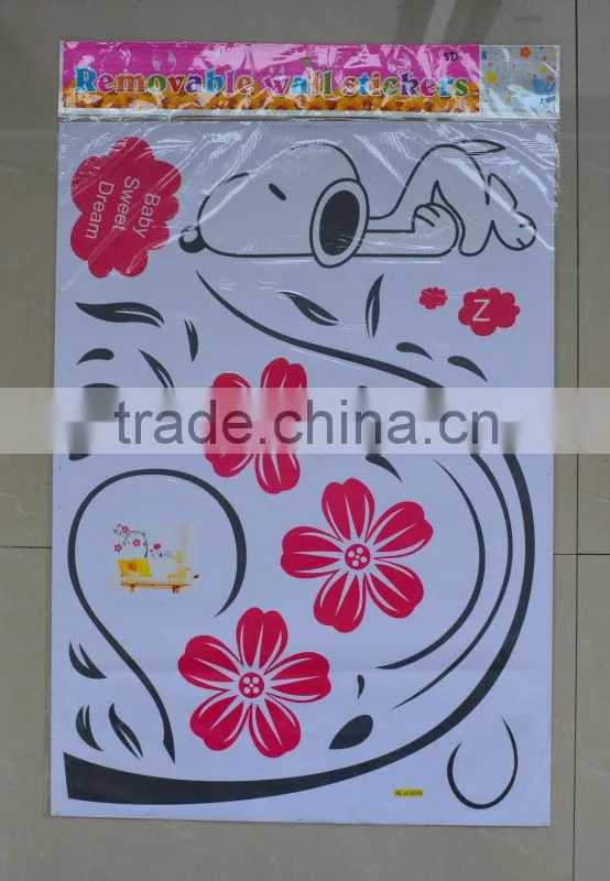 2014 new arrived christmas wall sticker for home decoration.