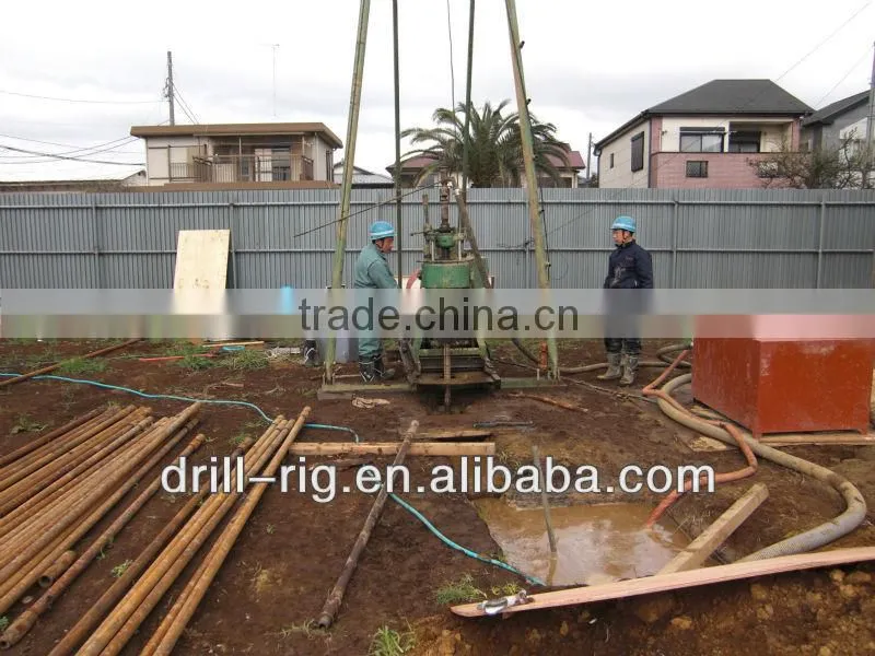 2013 Hot! Hydraulic Rig for Rock Sampling, 150 Meter water well drlling rig
